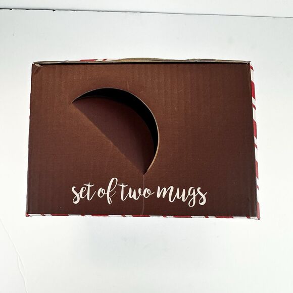 New Belle Maison Mr. & Mrs. Gnome Coffee Mug Set of 2 Ceramic Christmas Gift - Picture 2 of 7